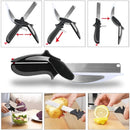 Multi-Function Scissors with Chopping Board