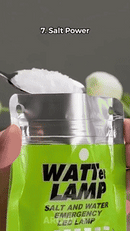 Salt and Water Emergency Lamp