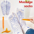 Acupressure Therapy Socks with Massage Stick