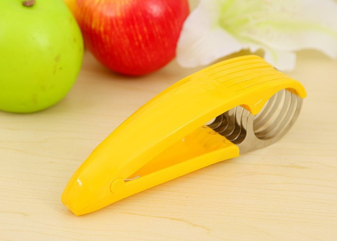 Stainless Steel Banana Cutter Sausage Cucumber Slicer Chopper Kitchen  Accessories Gadgets 