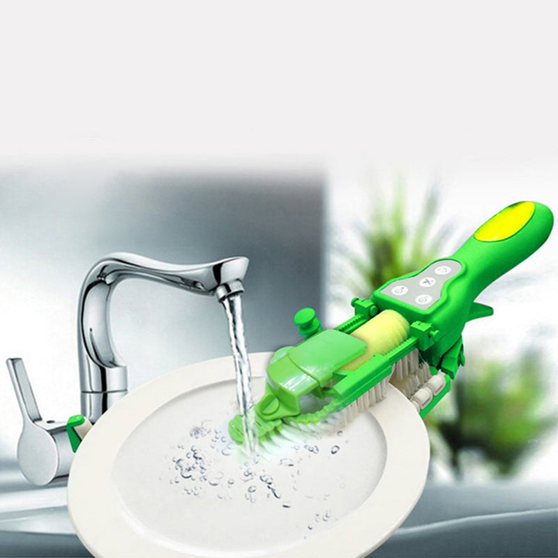 Handheld Automatic Dishwasher Scrubber Environmental Smart Kitchen